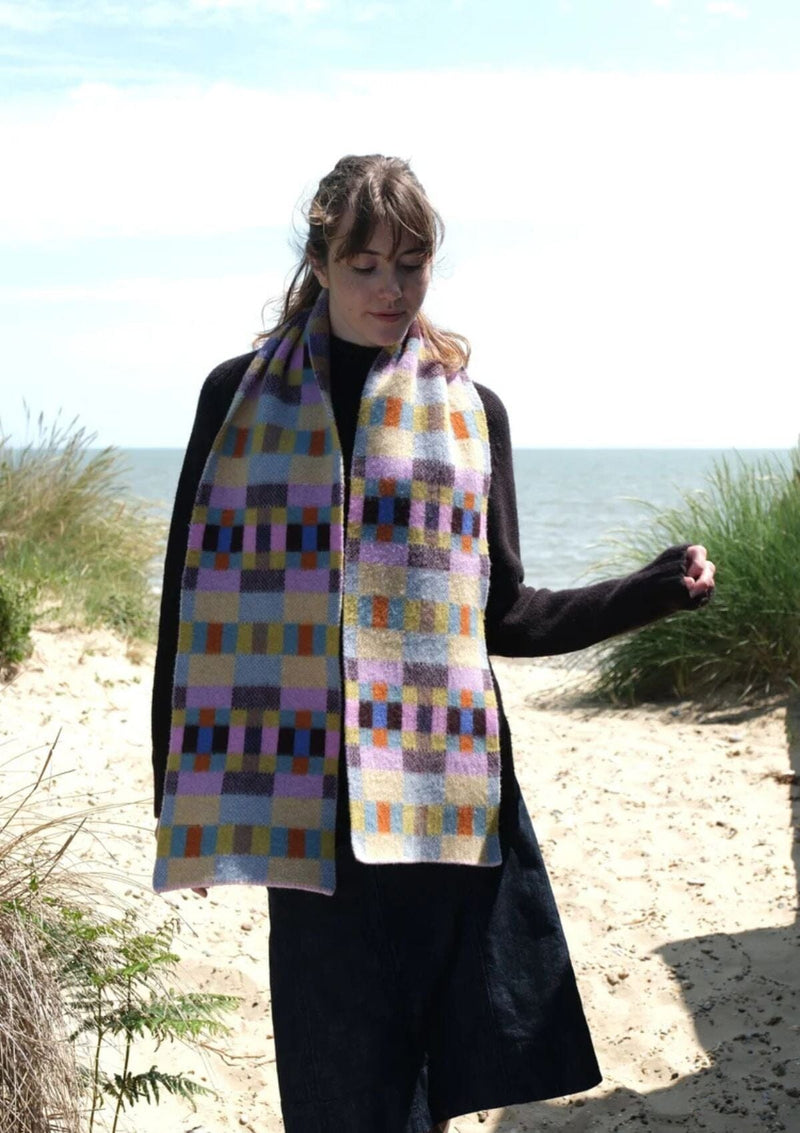 Brushed Block Scarf in Quartz Colours | Quinton + Chadwick Scarf Quinton + Chadwick