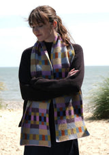 Brushed Block Scarf in Quartz Colours | Quinton + Chadwick Scarf Quinton + Chadwick