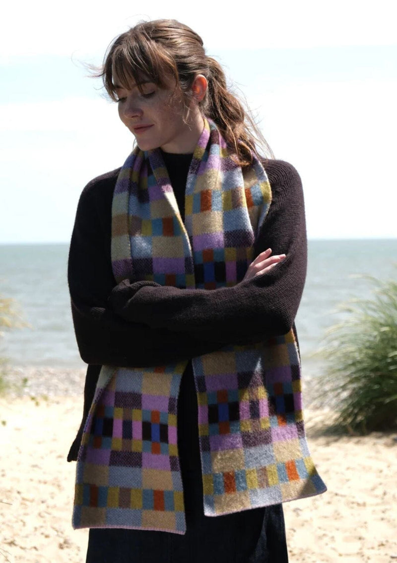 Brushed Block Scarf in Quartz Colours | Quinton + Chadwick Scarf Quinton + Chadwick