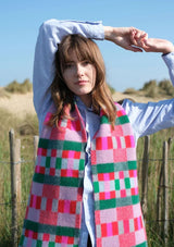 Brushed Block Scarf in Hyper Nature | Quinton Chadwick Scarf Quinton + Chadwick
