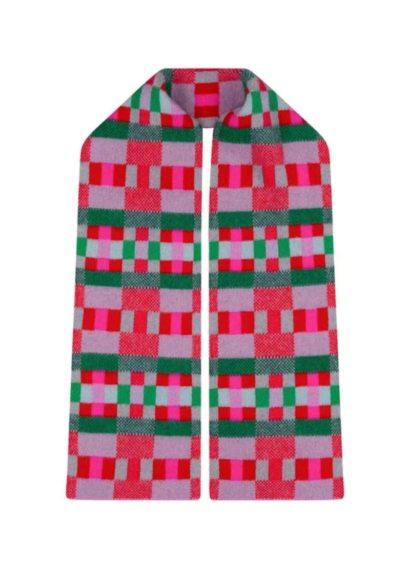 Brushed Block Scarf in Hyper Nature | Quinton Chadwick Scarf Quinton + Chadwick