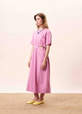 Mavera Dress | Violet | FRNCH