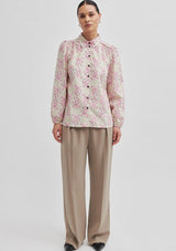 Claud Floral Shirt | Begonia Pink | Second Female Shirt Second Female
