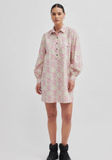 Claud Tunic Dress | Begonia Pink | Second Female Dress Second Female