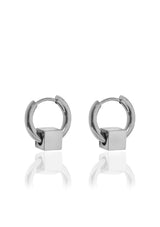 Cube Huggies | A Weathered Penny Earrings A Weathered Penny