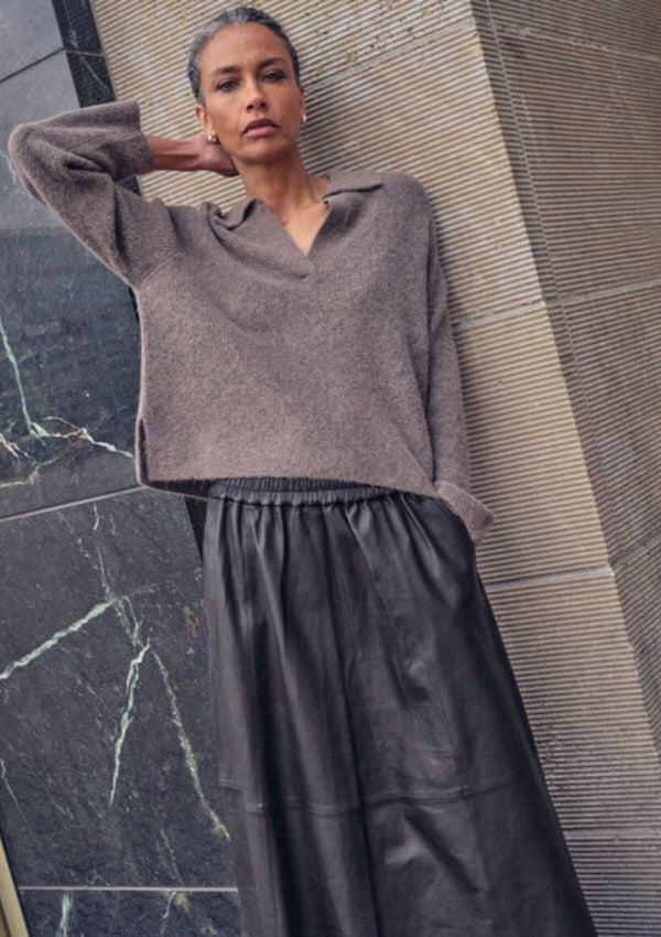 Deena Leather Skirt | Mos Mosh Skirt MOS MOSH
