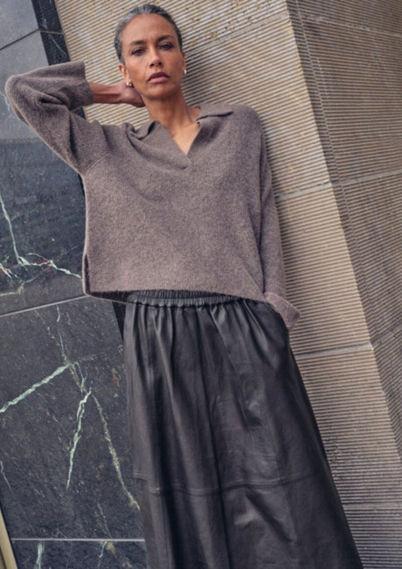 Deena Leather Skirt | Mos Mosh Skirt MOS MOSH