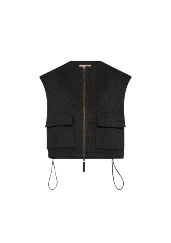 Elise Loisa Wool Vest | Mos Mosh Vest MOS MOSH