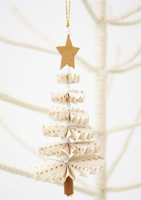 Fold Fir Christmas Decoration | A World of Craft Christmas Decorations A World Of Craft