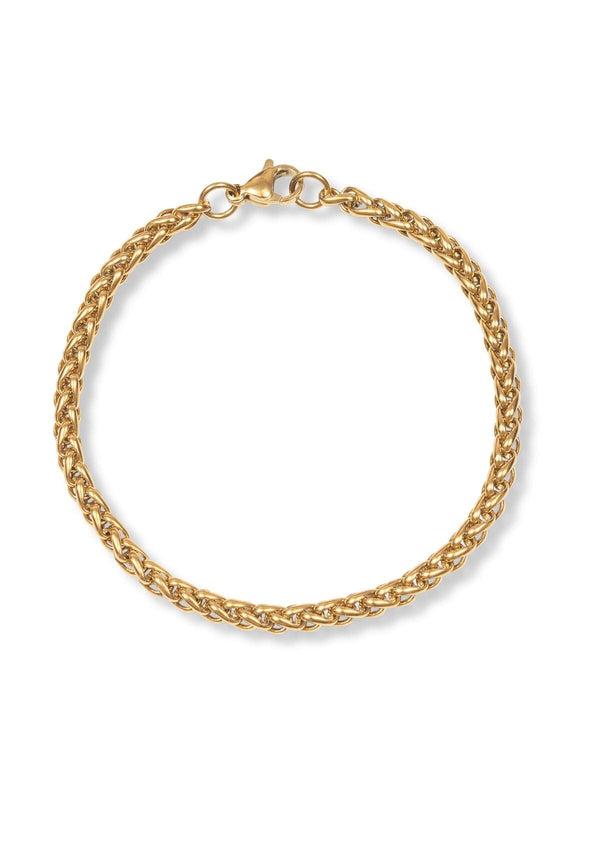 Gold Weave Bracelet | A Weathered Penny Bracelet A Weathered Penny