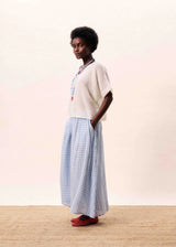 Cobalt Skirt Light Blue | FRNCH