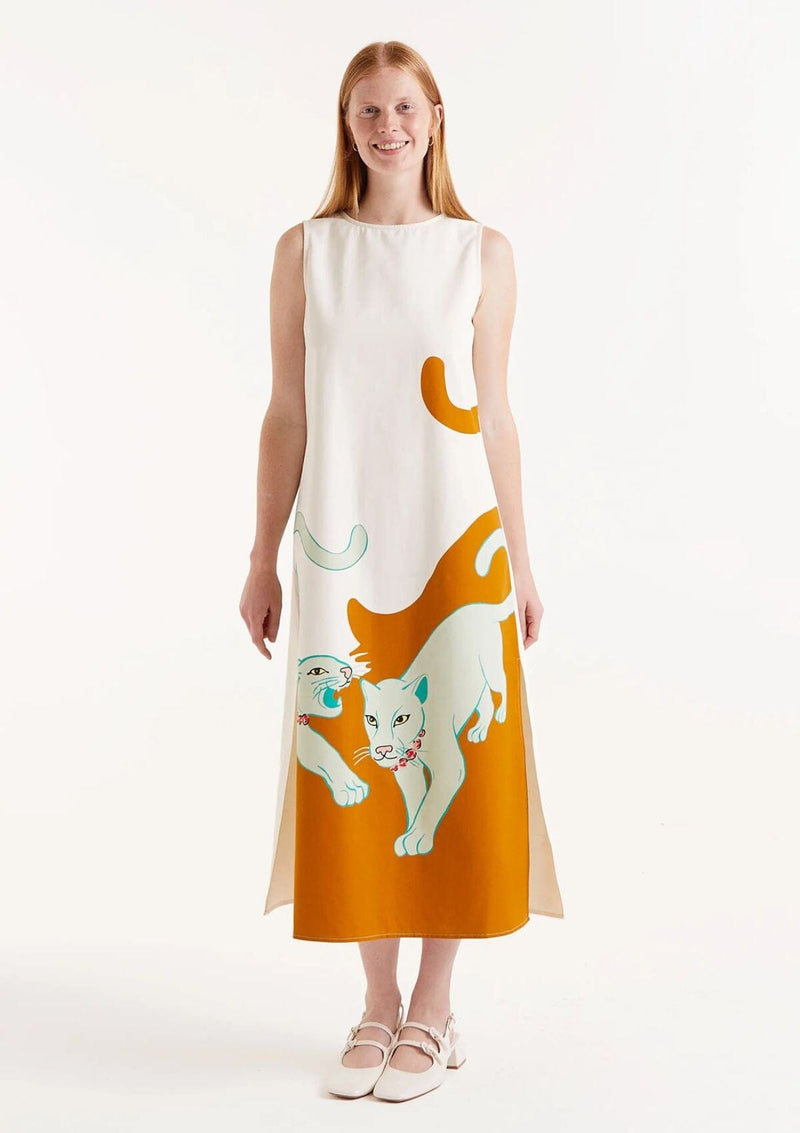 Jaguar Print Dress | Compania Fantastica Dress Compania Fantastica