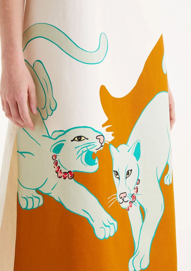 Jaguar Print Dress | Compania Fantastica Dress Compania Fantastica