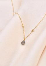 Fine Labradorite Stone Pendant Necklace | Victoire Collection Necklace Victoire Collection