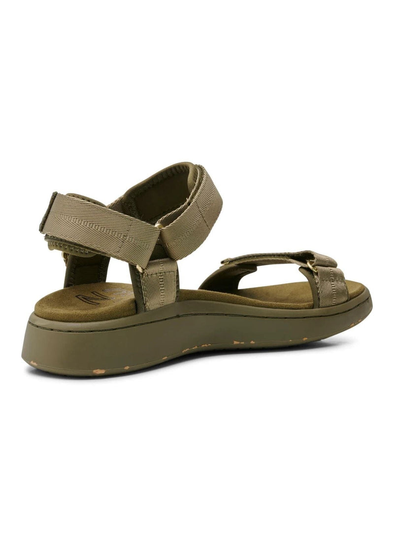 Dark Olive Green Line Sandal | WODEN Sandals WODEN