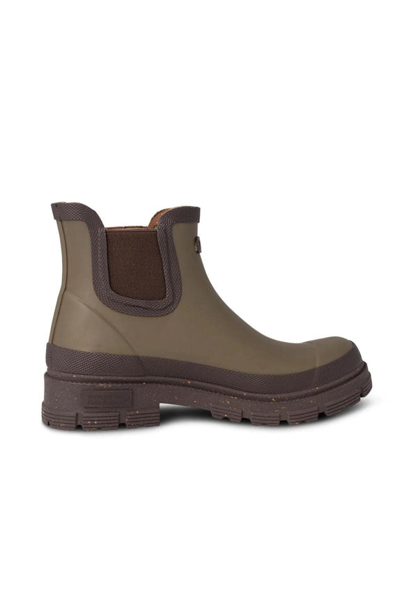 Liv Waterproof Dark Olive Boot | Woden Boots WODEN