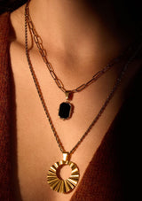 Long Delicate Rope Chain | A Weathered Penny Necklace A Weathered Penny