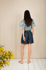 Mary Short | Dark Denim | Bonte