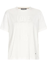 Mos Mosh Asa O-SS Tee | Love Saves the Day | Mos Mosh T-Shirt MOS MOSH