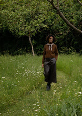 Martha 100% Wool Roll Neck | Chalk Jumper Chalk