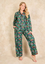 Cotton Menagerie Print Pyjamas | Their Nibs Pyjamas Their Nibs