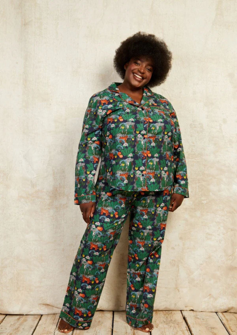 Cotton Menagerie Print Pyjamas | Their Nibs Pyjamas Their Nibs