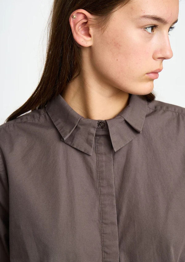 Mira LS Blouse | Dark Gull Grey | Esmé Studios Shirt Esmé Studios