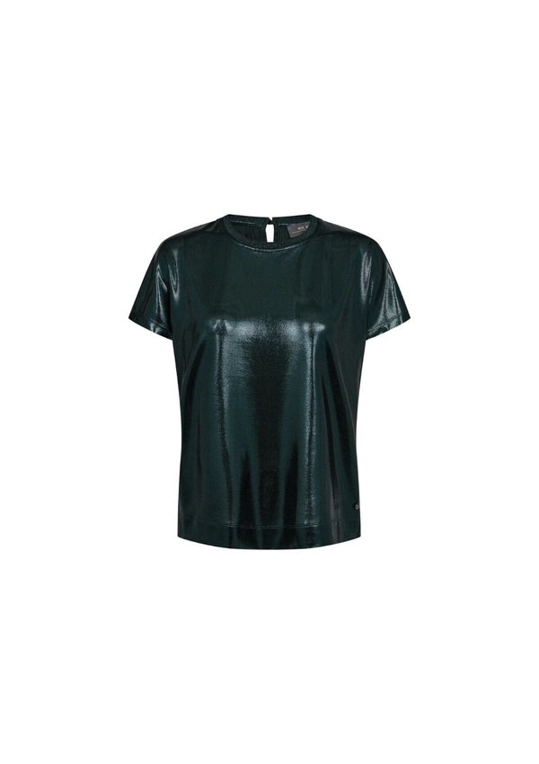 Nivola O-Neck Metallic Tee | Mos Mosh Top MOS MOSH