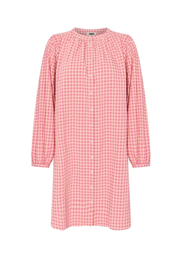 Textured Gingham Dress | ROBE NOELY ROSE | FRNCH Dress FRNCH