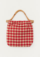 Red Check Handbag | Ese O Ese Bag ese O ese