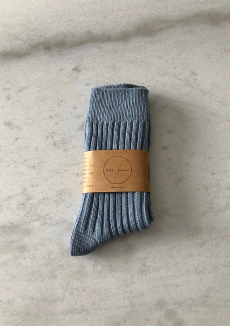 Ribbed Cotton High Socks | Billy Bamboo Socks Billy Bamboo