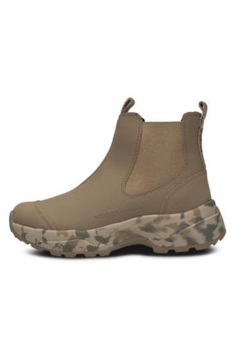 Siri Waterproof Boot Silver Mink Camouflage | Woden Boots WODEN
