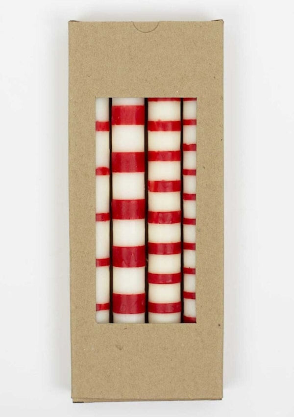 Striped Soya Candles | A World of Craft Christmas Decorations A World Of Craft