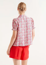 Sugar Print Short Sleeve Blouse | Compania Fantastica Blouse Compania Fantastica