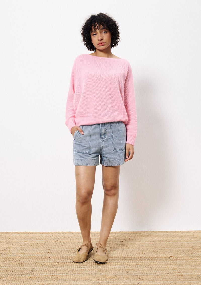 SYLVIE LIGHT PINK SWEATER | FRNCH Jumper FRNCH