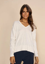 Tani V-Neck Knit | Mos Mosh Top MOS MOSH