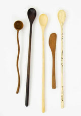 Teak Wave Long Mini Scoop Spoon Spoon A World Of Craft