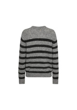 Thora Stripe Crewneck Knit | Mos Mosh Jumper MOS MOSH