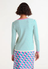 Striped V-neck Jumper | Compania Fantastica Jumper Compania Fantastica