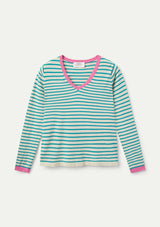 Striped V-neck Jumper | Compania Fantastica Jumper Compania Fantastica