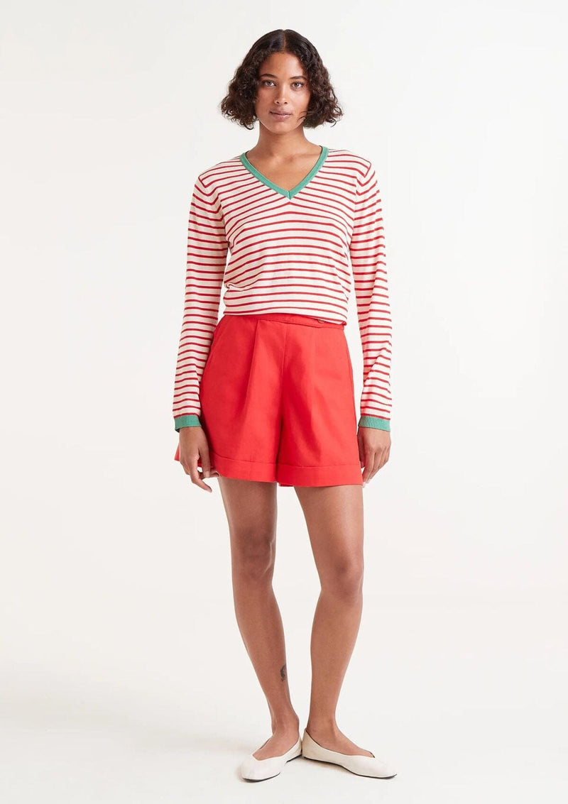 Striped V-neck Jumper | Compania Fantastica Jumper Compania Fantastica