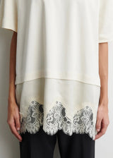 Vaccara Lace Tee | Second Female