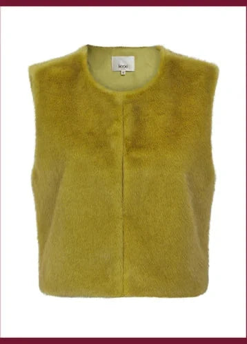 Edelweiss Faux Fur Gilet | Nook London Gilet Nooki