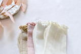Women's Ruffle Mesh Cotton Socks