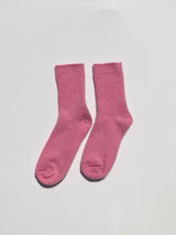 ANGORA WOOL SOCKS - snow pastel Billy Bamboo