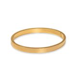 Gold Cuff Bracelet A Weathered Penny Jewellery