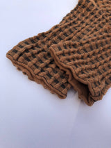 GINGHAM WAFFLE SOCKS - neutral Billy Bamboo