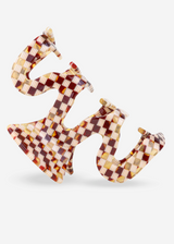 Hair Clip - Grand Wave Check