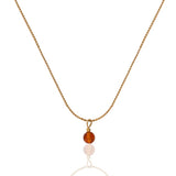 Amber Necklace A Weathered Penny Jewellery