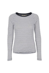 Arense LS Tee Stripe | Basic Apparel Long Sleeve T-Shirt Basic Apparel